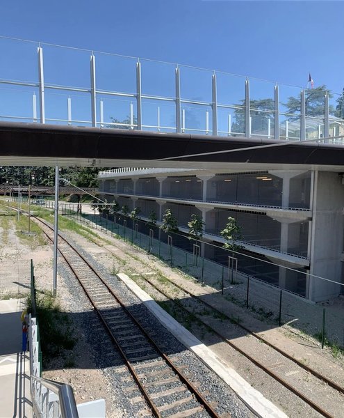 PARKING DE LA GARE- THONON-LES-BAINS (74)