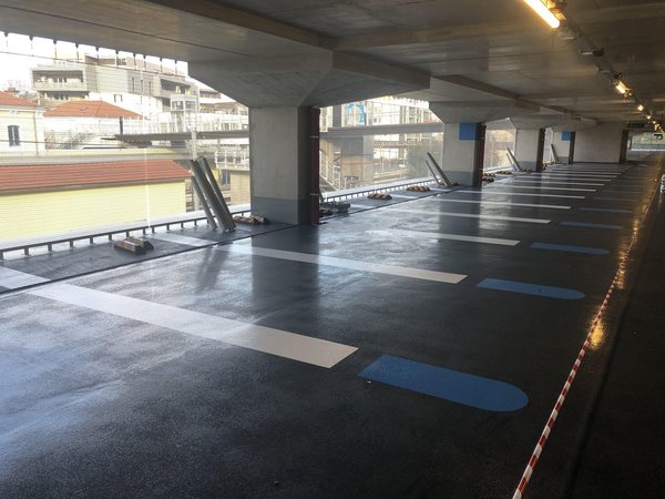 PARKING DE LA GARE- THONON-LES-BAINS (74)