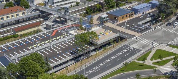 PARKING DE LA GARE- THONON-LES-BAINS (74)